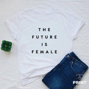 future is female stylish fashion tee